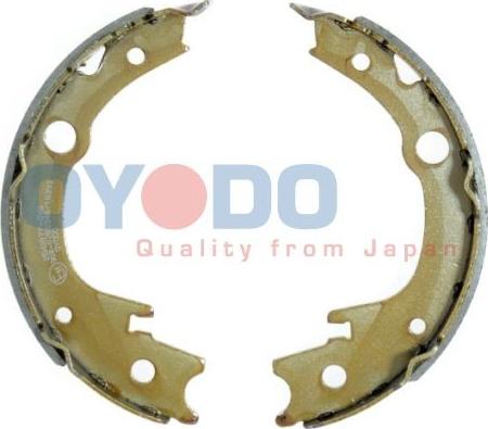 Oyodo 25H2077-OYO - Комплект спирачна челюст, ръчна спирачка vvparts.bg