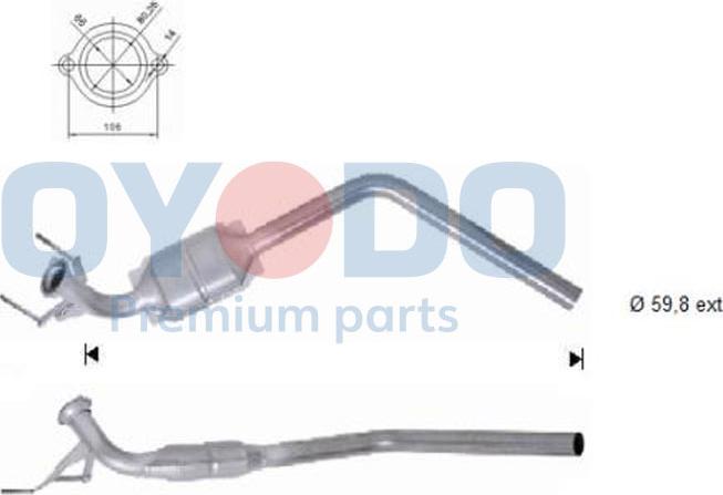 Oyodo 20N0081-OYO - Катализатор vvparts.bg