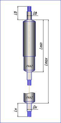 PAAZ 49013P - Амортисьор vvparts.bg