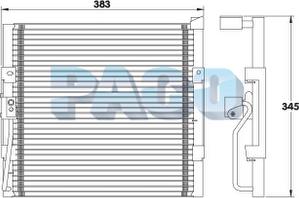 PACO CL3932 - Кондензатор, климатизация vvparts.bg