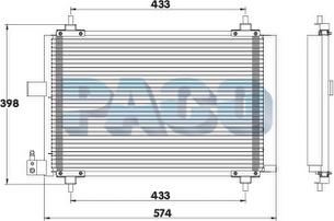 PACO PL5143 - Кондензатор, климатизация vvparts.bg