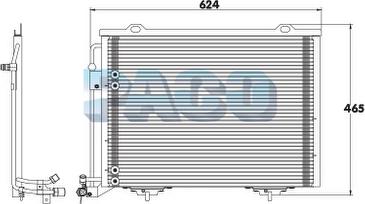 PACO PL3290 - Кондензатор, климатизация vvparts.bg