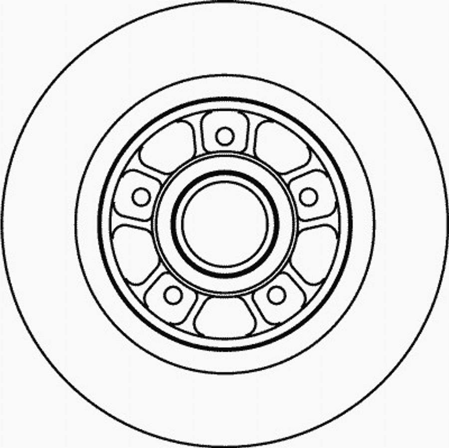 Pagid 54422PRO - Спирачен диск vvparts.bg