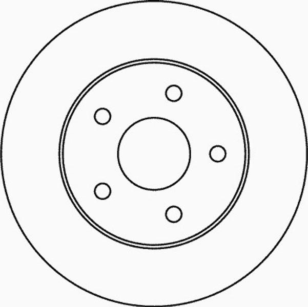 Pagid 54136PRO - Спирачен диск vvparts.bg