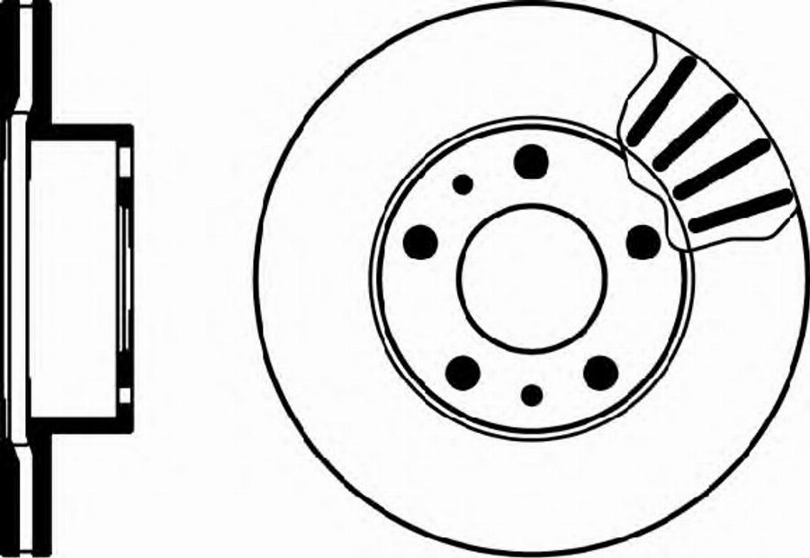 Pagid 50916PRO - Спирачен диск vvparts.bg