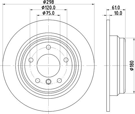 Pagid 50440 - Спирачен диск vvparts.bg