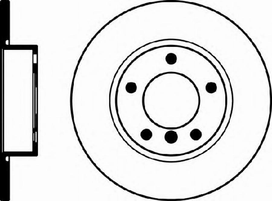 Pagid 50412PRO - Спирачен диск vvparts.bg