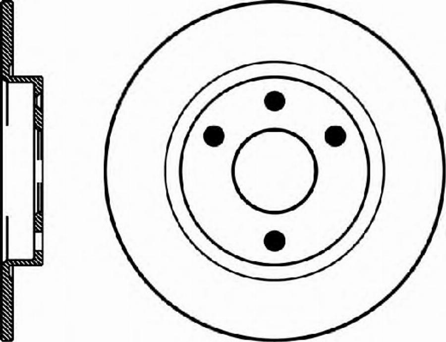 Pagid 50608PRO - Спирачен диск vvparts.bg