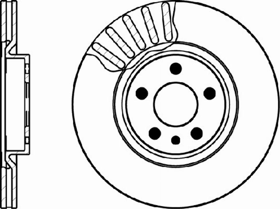 Pagid 50124PRO - Спирачен диск vvparts.bg