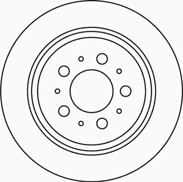 Pagid 50284PRO - Спирачен диск vvparts.bg