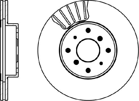 Pagid 51115 - Спирачен диск vvparts.bg