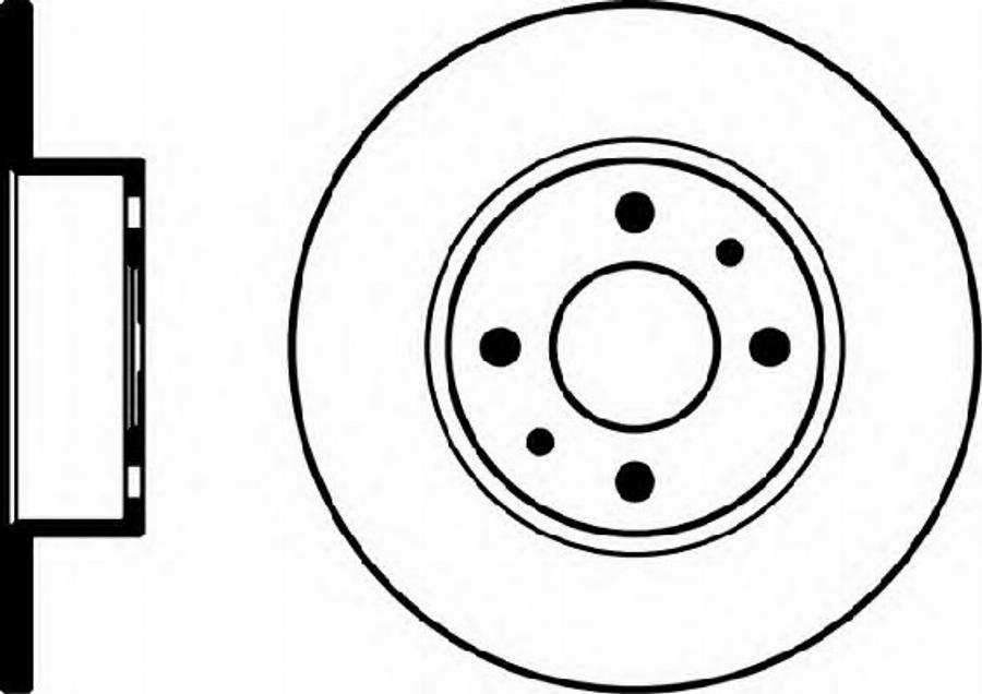 Pagid 51803PRO - Спирачен диск vvparts.bg