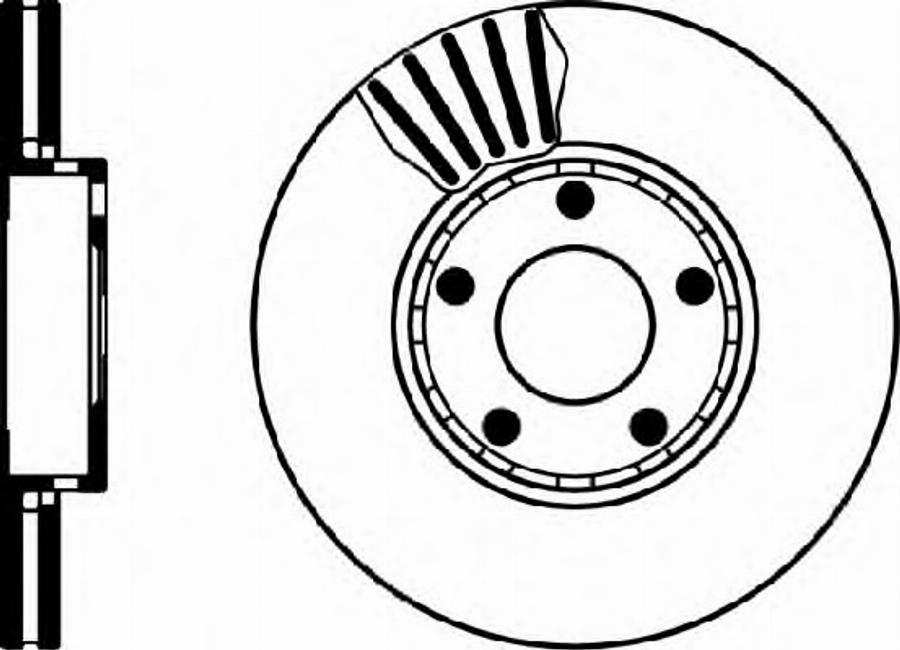 Pagid 53942PRO - Спирачен диск vvparts.bg