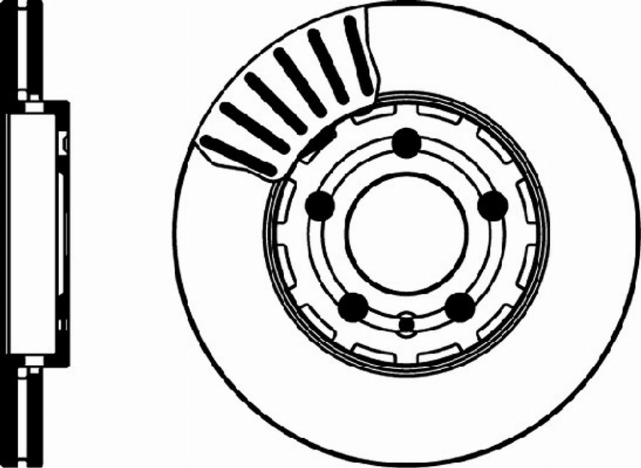 Pagid 53953PRO - Спирачен диск vvparts.bg