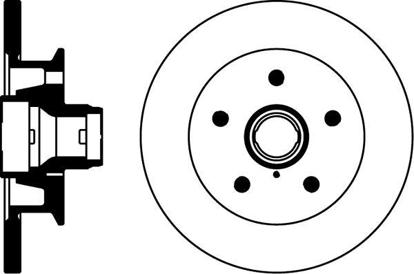 Pagid 53914 - Спирачен диск vvparts.bg