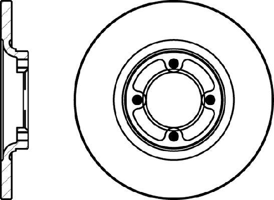 Pagid 53603 - Спирачен диск vvparts.bg