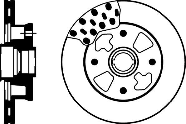 Pagid 52012 - Спирачен диск vvparts.bg