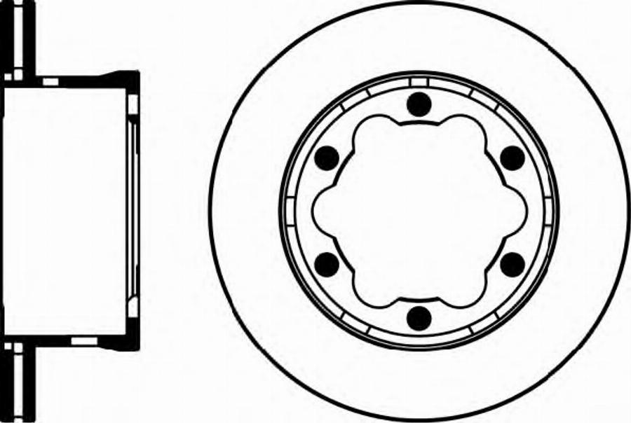 Pagid 52169PRO - Спирачен диск vvparts.bg