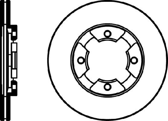 Pagid 52316 - Спирачен диск vvparts.bg