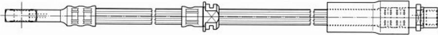 Pagid 70657 - Спирачен маркуч vvparts.bg