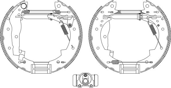 Pagid R0445 - Комплект спирачна челюст vvparts.bg