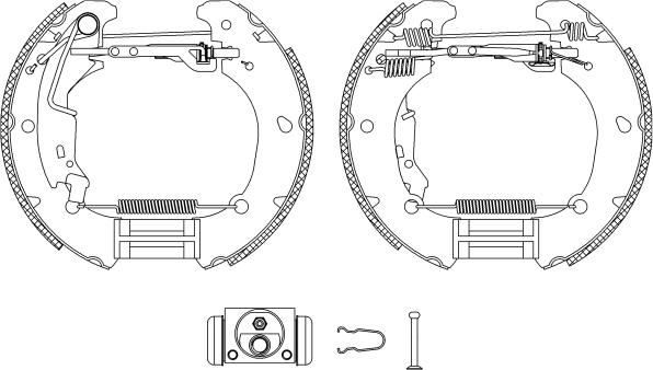 Pagid R1335 - Комплект спирачна челюст vvparts.bg