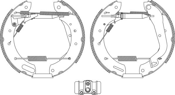 Pagid R1330 - Комплект спирачна челюст vvparts.bg