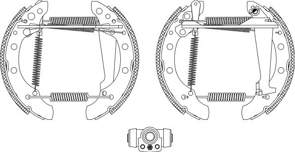 Pagid R1321 - Комплект спирачна челюст vvparts.bg