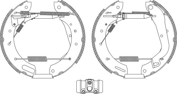 Pagid R1235 - Комплект спирачна челюст vvparts.bg