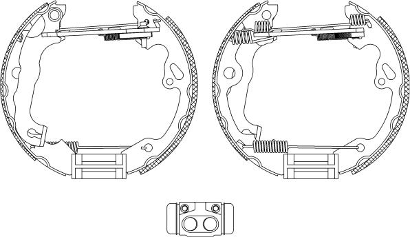 Pagid R1275 - Комплект спирачна челюст vvparts.bg