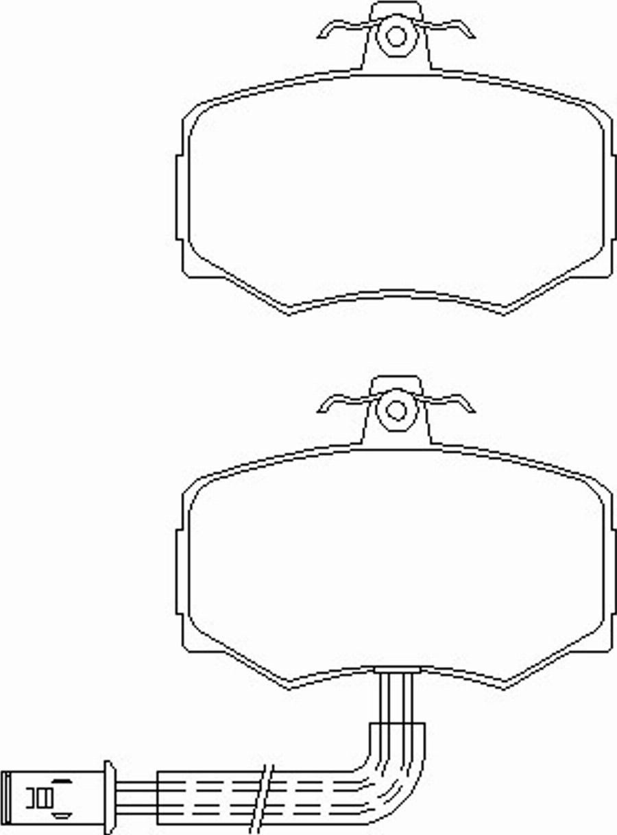 Pagid T5082 - Комплект спирачно феродо, дискови спирачки vvparts.bg