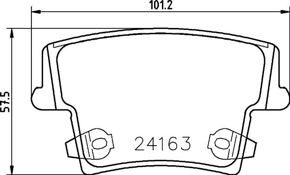 Pagid T1502 - Комплект спирачно феродо, дискови спирачки vvparts.bg