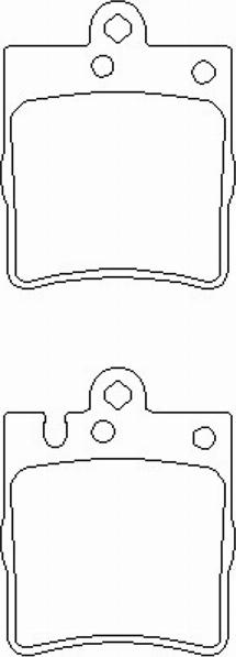 Pagid T1152EP - Комплект спирачно феродо, дискови спирачки vvparts.bg