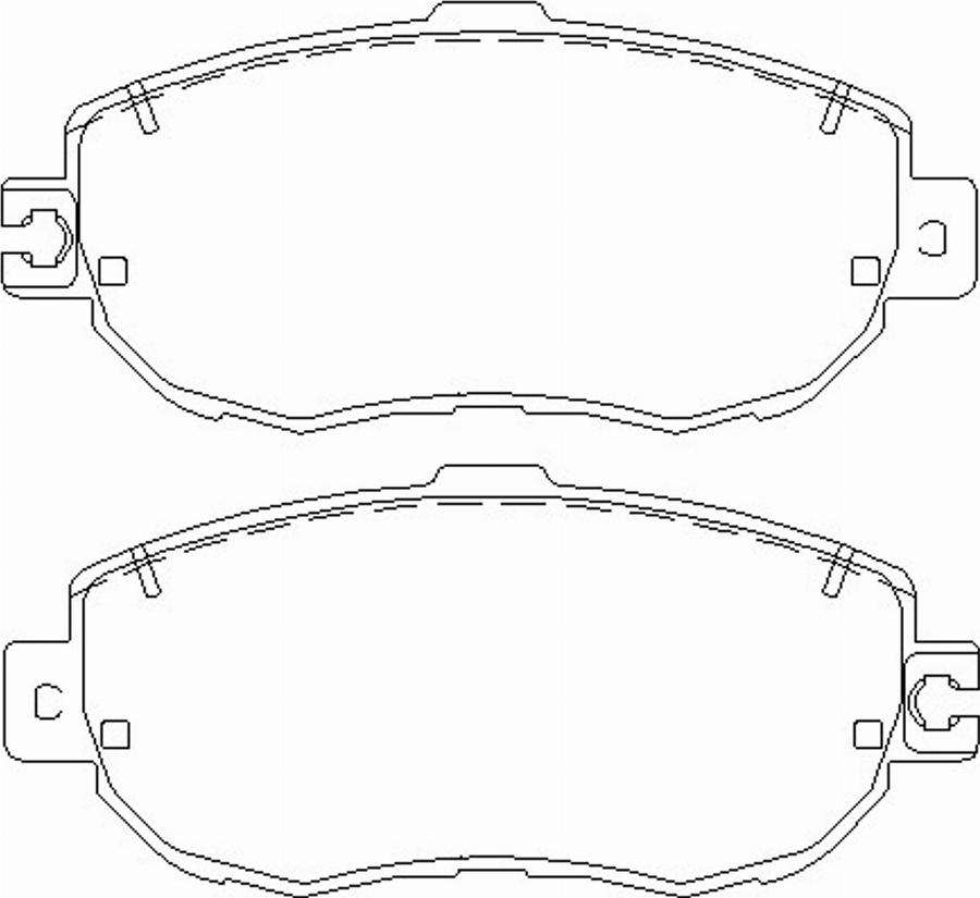 Pagid T3048 - Комплект спирачно феродо, дискови спирачки vvparts.bg