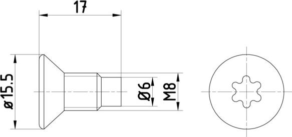 Pagid TPM0004 - Винт, спирачен диск vvparts.bg