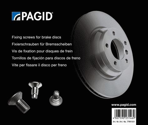 Pagid TPM1001 - Асортимент, болтове vvparts.bg