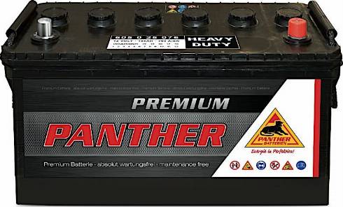 PANTHER SB.6052533 - Стартов акумулатор vvparts.bg