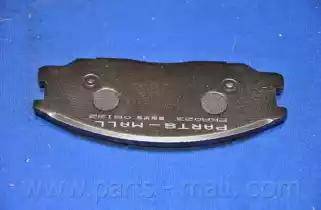 Parts-Mall PKA-023 - Комплект спирачно феродо, дискови спирачки vvparts.bg