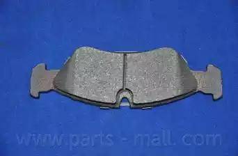 Parts-Mall PKC-005 - Комплект спирачно феродо, дискови спирачки vvparts.bg