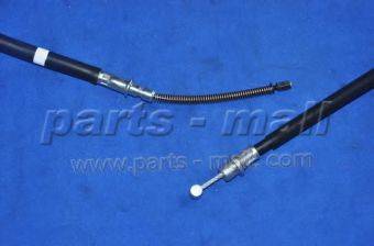 Parts-Mall PTA-557 - Жило, ръчна спирачка vvparts.bg