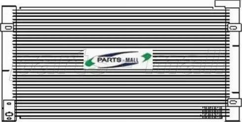 Parts-Mall PXNCJ-006 - Кондензатор, климатизация vvparts.bg