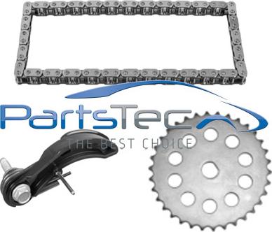 PartsTec PTA114-0409 - Верига к-кт, задвижване маслена помпа vvparts.bg