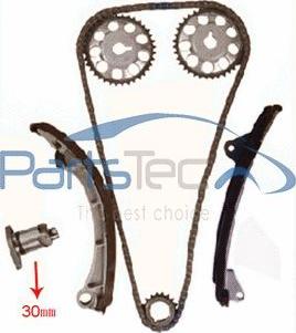 PartsTec PTA114-0040 - Комплект ангренажна верига vvparts.bg