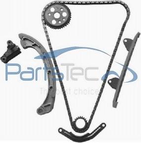 PartsTec PTA114-0145 - Комплект ангренажна верига vvparts.bg