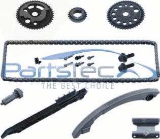 PartsTec PTA114-0147 - Комплект ангренажна верига vvparts.bg