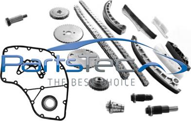 PartsTec PTA114-0376 - Комплект ангренажна верига vvparts.bg