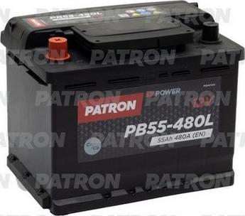 Patron PB55-480L - Стартов акумулатор vvparts.bg