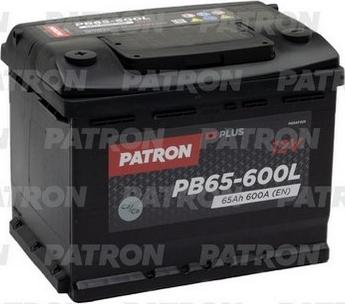 Patron PB65-600L - Стартов акумулатор vvparts.bg