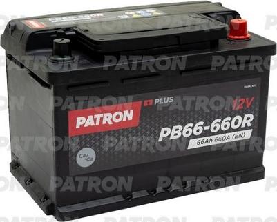 Patron PB66-660R - Стартов акумулатор vvparts.bg