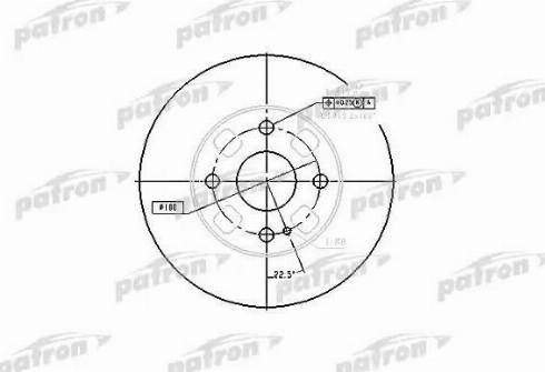 Patron PBD4120 - Спирачен диск vvparts.bg